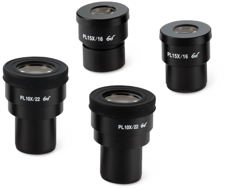 大視野、高倍率平場目鏡